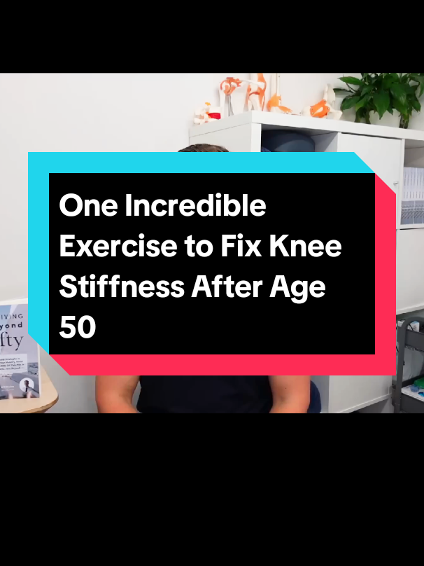One Incredible Exercise to Fix Knee Stiffness After Age 50 #KneePainRelief #JointHealth #Over50Fitness #KneeExercise #HealthyAging #MobilityMatters #PainFreeLiving #SeniorsHealth #StiffKnees #NaturalRelief 