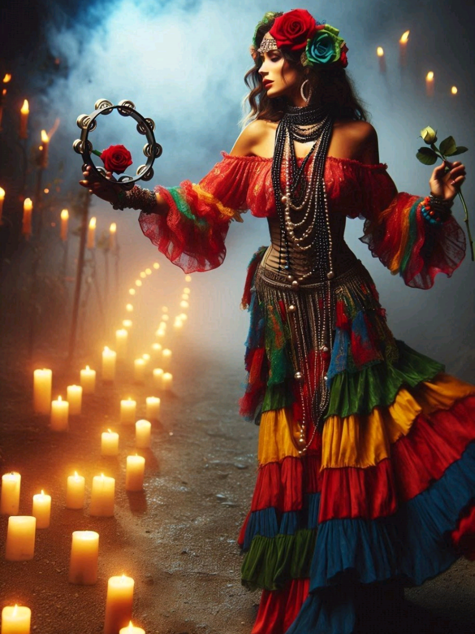 No dia 24 de maio, comemora-se o dia de Santa Sara Kali. Conhecida como a Padroeira do Povo Cigano 💃🔮🎴🌙⭐️🌹🏵 #omio #povocigano #ciganos #optcha #guiaspersonalizadas 