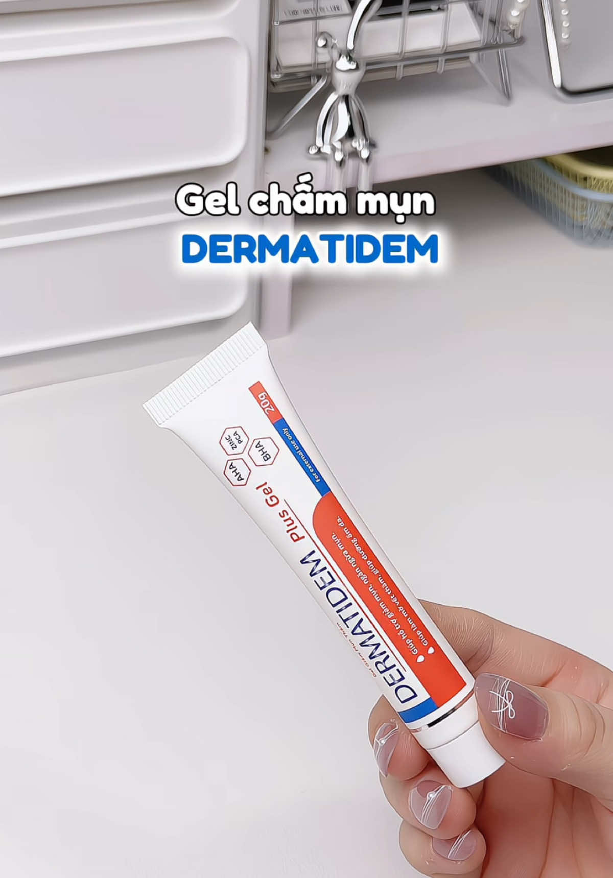 Cứu tinh của tui mỗi khi nổi mụn vào mùa hè 🤭 #Dermatidem #gelchammun #gelmun #geltrimun #skincare #goclamdep #review #cratt #fyp #viral 