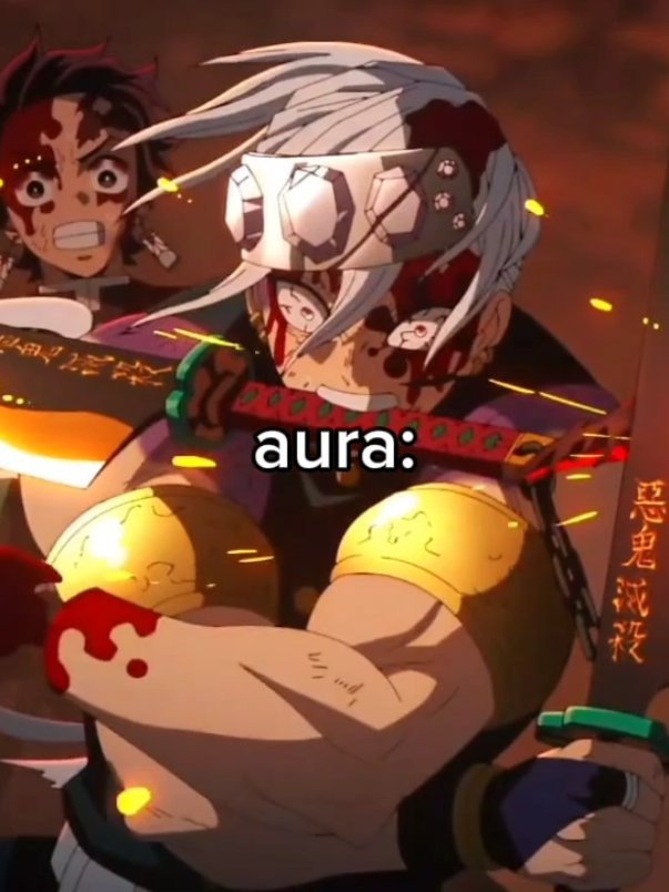 Tengen and Tanjiro aura 100% no counter 🔥 #demonslayer #tengen #tanjiro #gyutaro #anime #animefight #animeedit #viral #foryou 