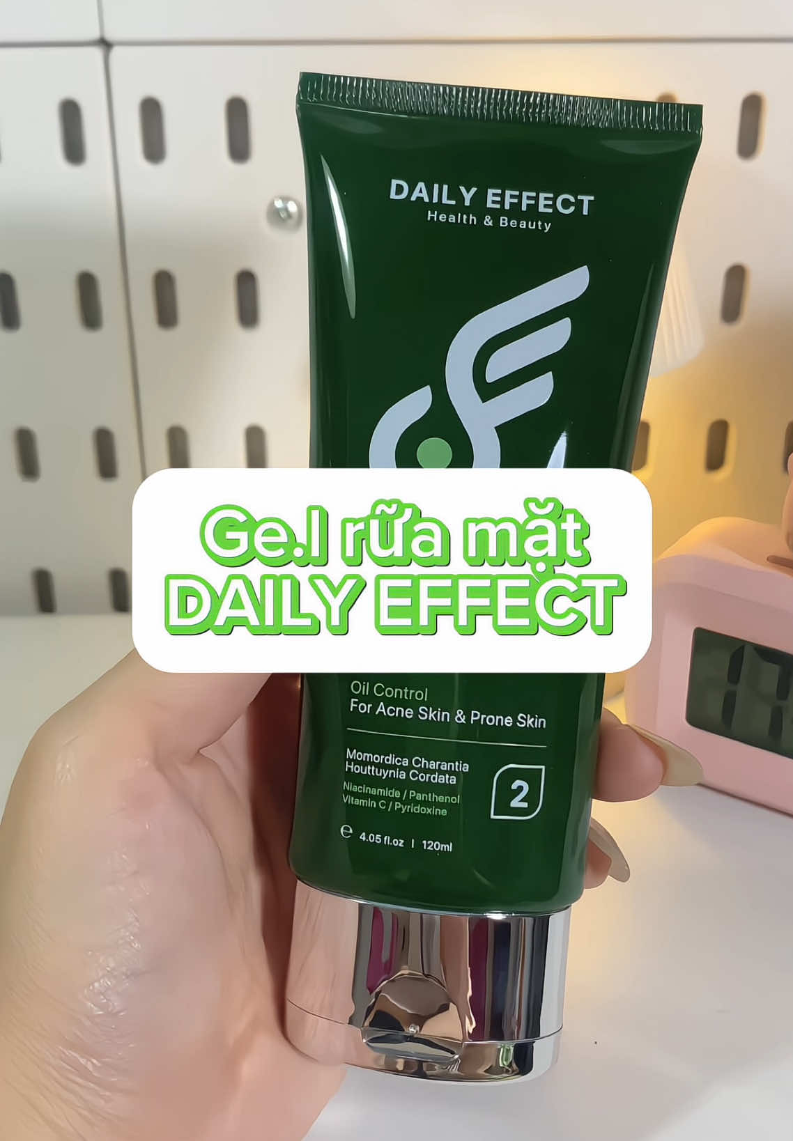 Sữa rữa mặt nhà Daily Effect🌷 #suaruamat #gelruamat #dailyeffect #dailycleansinggel 