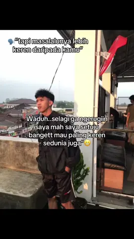 Gausah dibawa ribett ges wkwk