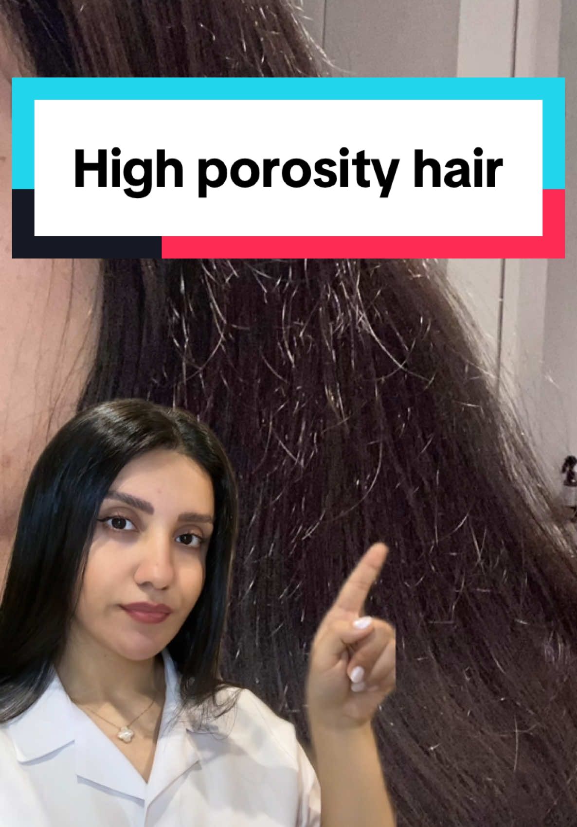 High porosity hair means your hair absorbs moisture quickly but also loses it just as fast. This usually happens when the hair cuticles are raised or damaged, which can be due to genetics, heat styling, chemical treatments, or environmental stress. → Hair dries quickly after washing → Tends to be frizzy or feels rough → Absorbs products fast but still feels dry → Easily tangles or breaks → Looks dull or lacks shine #highporosityhair #hair #hairtok #haircare
