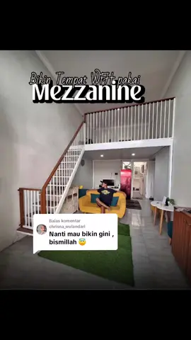 Membalas @chrisna_wulandarisemoga segera terkabul ya kak bikin mezzanine nya 😊 . #mezzanine #rumahmezzanine #tukangmezzanine #tukanglasmalang #rumahminimalis #bengkellasmalang #mezzaninemalang 