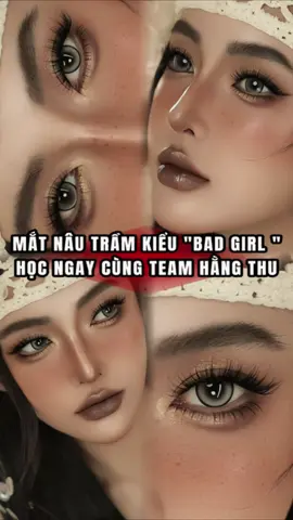 Layout Mắt Nâu Trầm “Bad Girl” | Học Ngay Cùng Team Hằng Thu. Mê vibe “bad girl” cá tính nhưng vẫn quyến rũ? Team Hằng Thu mách bạn layout mắt nâu trầm cực cuốn, chuẩn chỉnh từng bước – từ tán màu đến nhấn nhá sắc sảo!Makeup là phải chất, là phải có thần – vào xem ngay để nâng tầm level makeup của bạn!#HangThuAcademy #MakeupNangCap #HangThuMakeupAcademy #MakeUpPro 