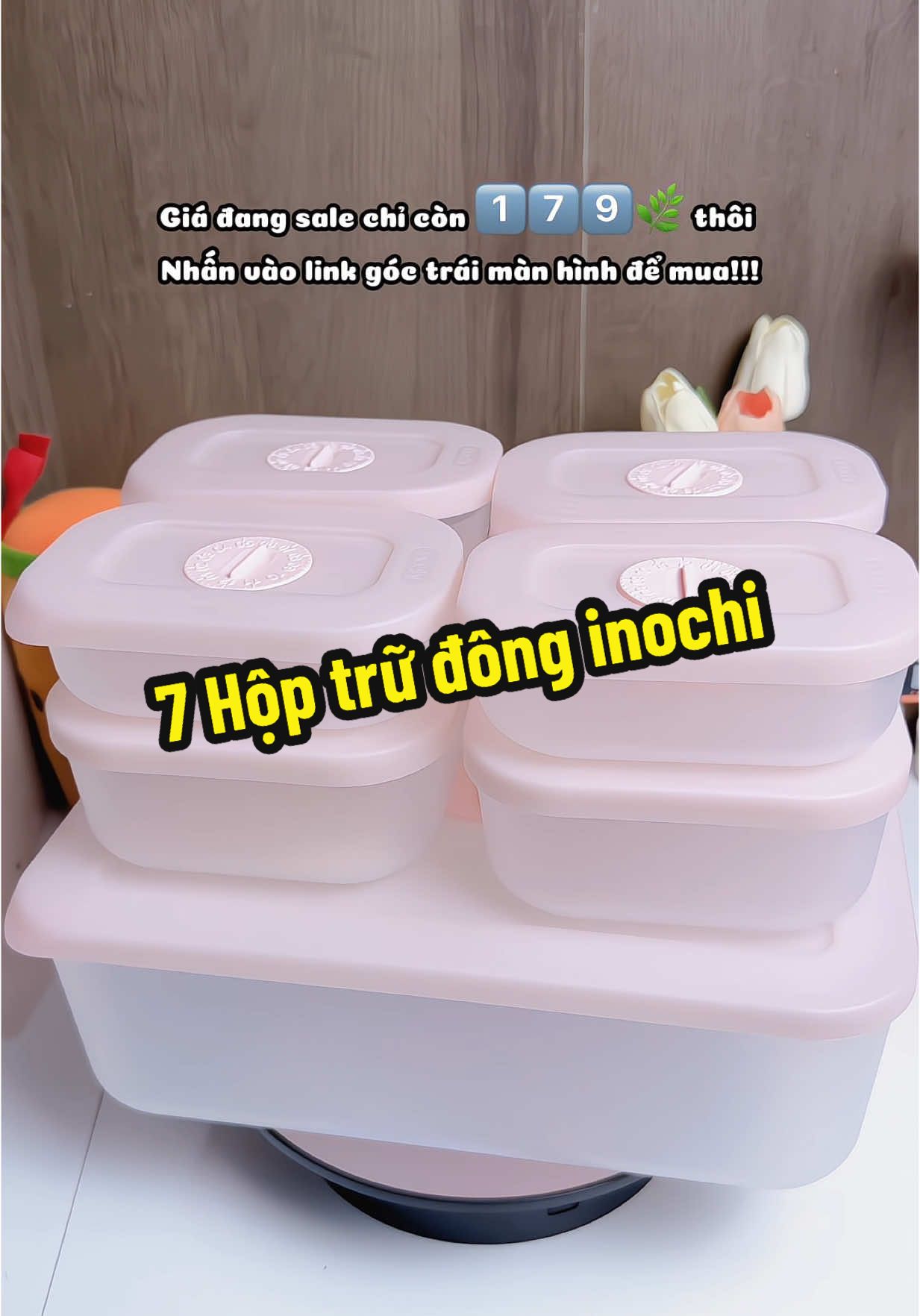 Tủ lạnh em trước toàn bừa bộn, nhờ bộ này mới gọn gàng vậy nè! #inochi #inochivietnam #hoptrudonginochi #hoptrudong #7hoptrudong #xuhuong #reviewgiadung #unboxing #noitrothongminh 