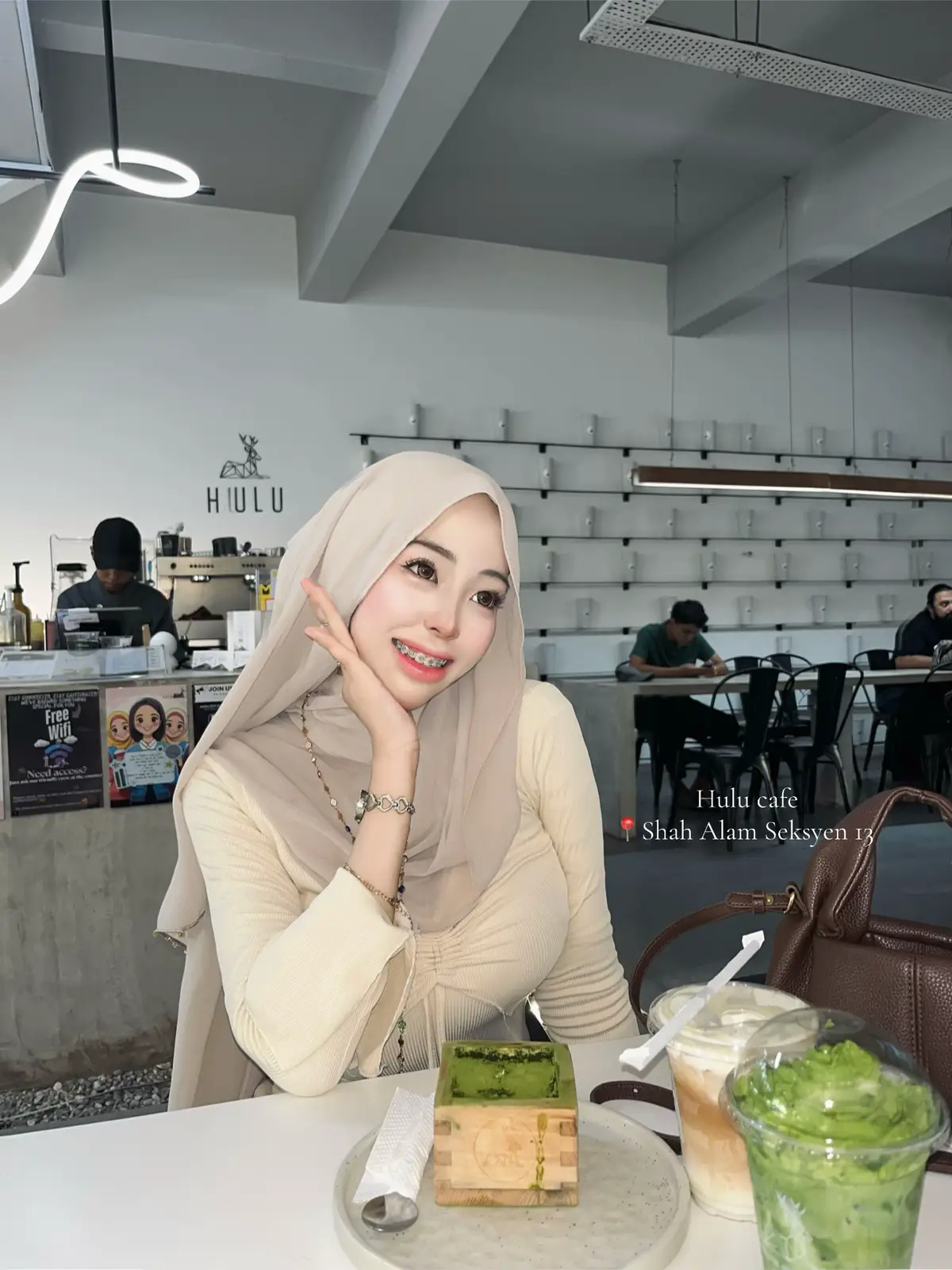 Not only necessities,it’s our life    @HULU Seksyen 13 Shah Alam  @HULU Rikyu Matcha   #cafehopping #hulucafe 