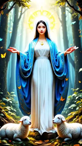 Santa Maria, rogai por nós! #santamaria #nossasenhora #catolicos #fé #foryoupage 