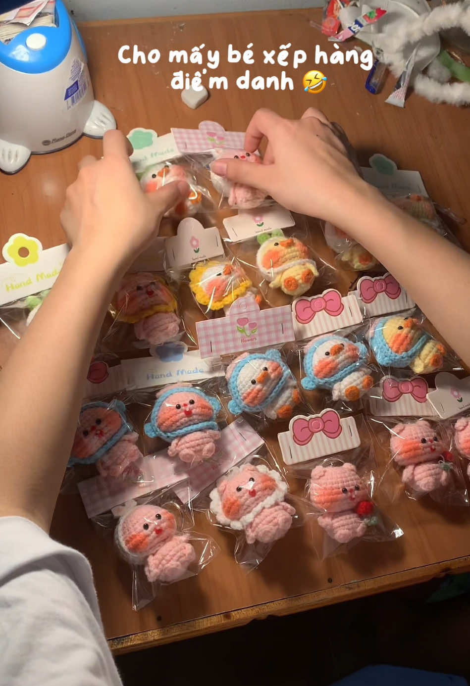 Tập tành nàm vê lốc cùng Tiệm nha cả nhà 🫶❤️ #crochet #moclen #xh 