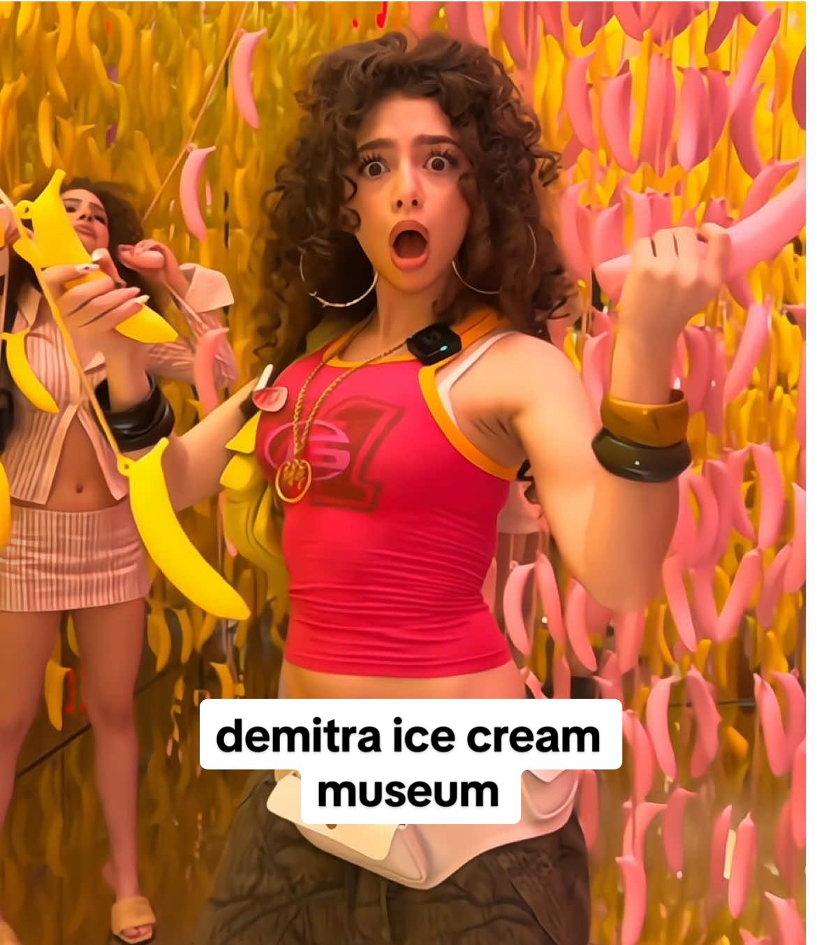 DEMITRA KALOGERAS SCENEPACK IN THE ICECREAM MUSEUM VIDEO GOOD QUALITY CLIPS TO USE FOR EDITS #fyp #scenepack #scenepack #edit #kalogerassistersclips #kalogerassisters #foryou #viral #demitrakalogeras #elianakalogerasedit #demitrakalogerasedit #hotclips 