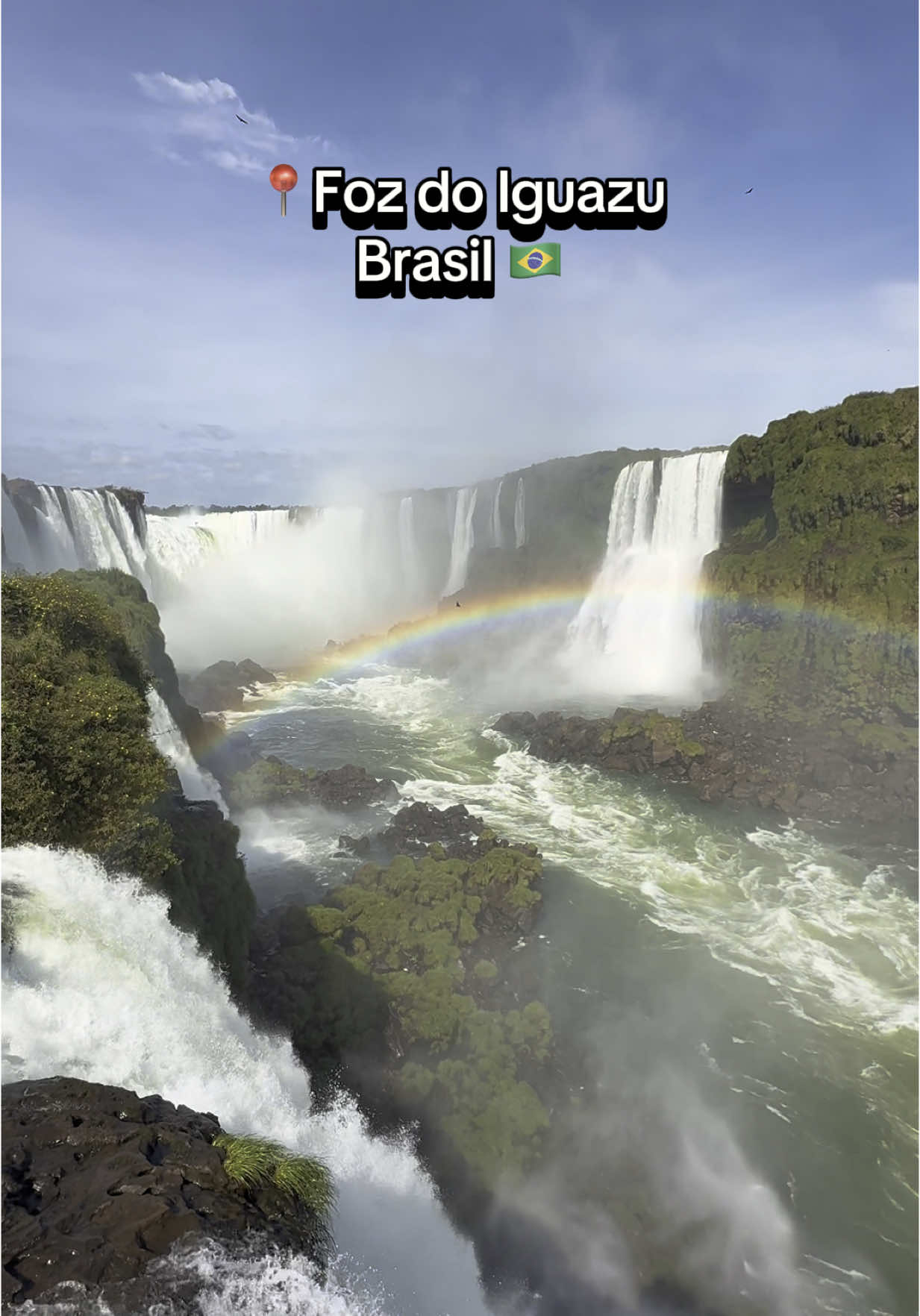 You’ve arrived at your destination 😎🇧🇷🛬🌞.   #iguazu #iguazufalls #cataratas #falls  #brasil #travel #wanderlust #viajera #traveltiktok #viajes #viajestiktok #amoviajar #ilovetravel #viajandoporelmundo #fozdoiguaçu #brasil🇧🇷 #brazil #rainbow 