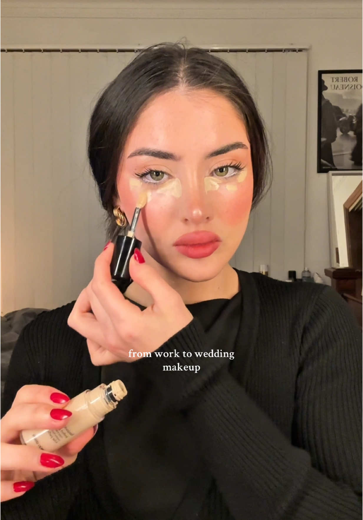 Let’s say, I was definitely not late to that wedding.  Products used: @GarnierAUNZ micellar water #GarnierAUNZ @La Roche-Posay Hyalu B5 Eye Serum @CeraVe moisturising lotion @NYX Professional Makeup face glue primer  @Armani beauty luminous silk concealer in shade 2 @YSL Beauty powder bronzer  @L’Oréal Paris le shadow stick blendable cream eyeshadow stick @Maybelline NY sky high mascara  @yslbeauty powder blush in shade  @NYXCosmetics_AUNZ lip IV in shade berry thirsty  @Lancôme idole liner @yslbeauty powder blush in shade 54 berry bang  @Kérastase  Elixir Ultime Refillable Hydrating Hair Oil (ad) #grwm #gettingready #makeup #girlthings #girltherapy #skincare #haircare #girls