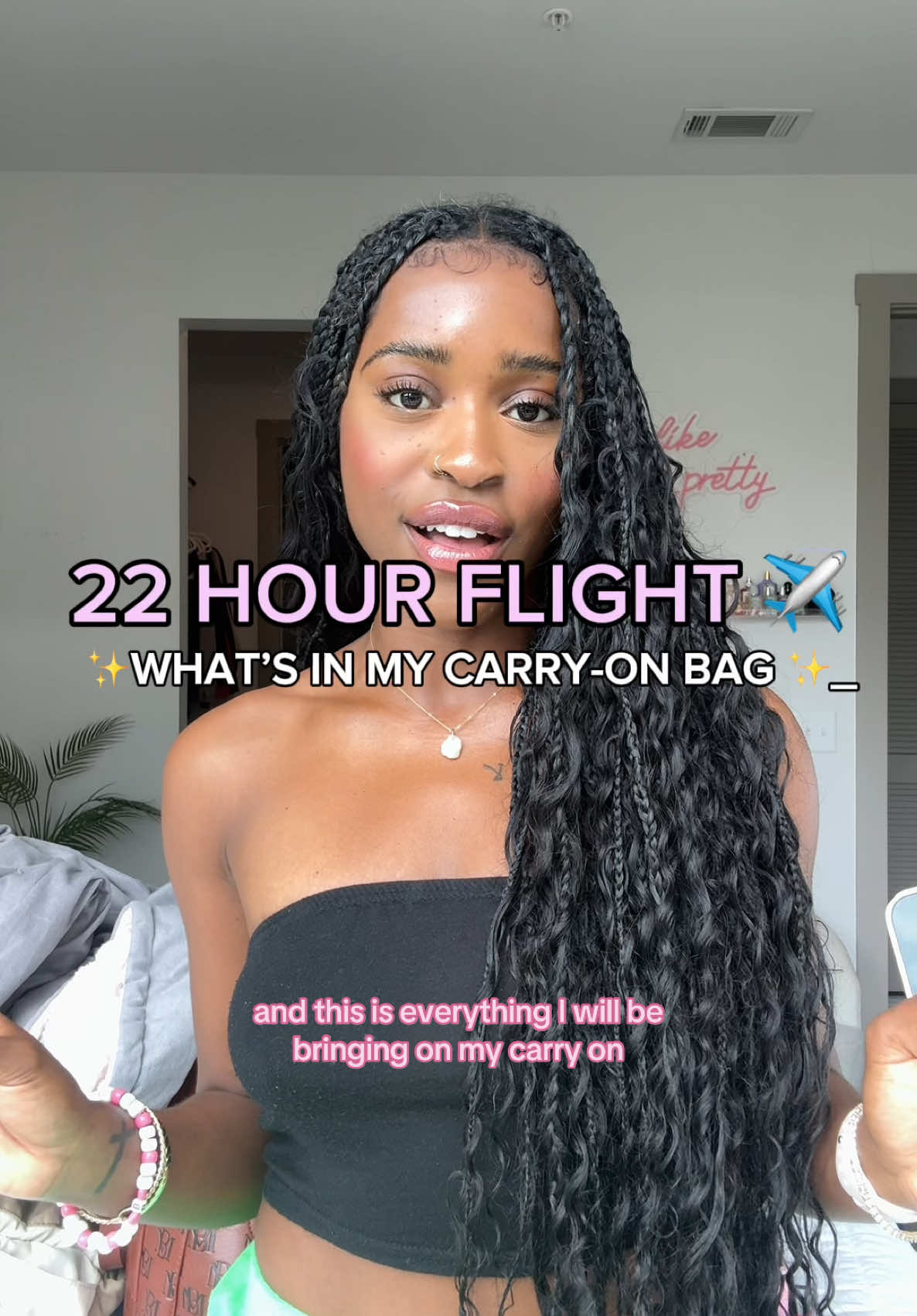 how I’m surviving my longest flight ever #traveltok #bali #girlstrip #whatsinmybag #girltok 