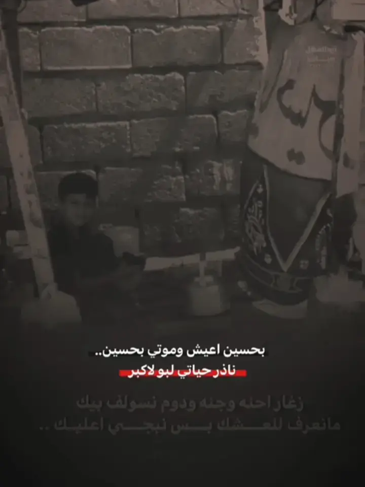 بحسين اعيش وموتي بحسين ناذر حياتي لابو الأكبر  #الهم_عجل_لوليك_الفرج #محرم_1446_ويبقى_الحسين #اهات_حزينه 