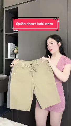 Quần short kaki nam