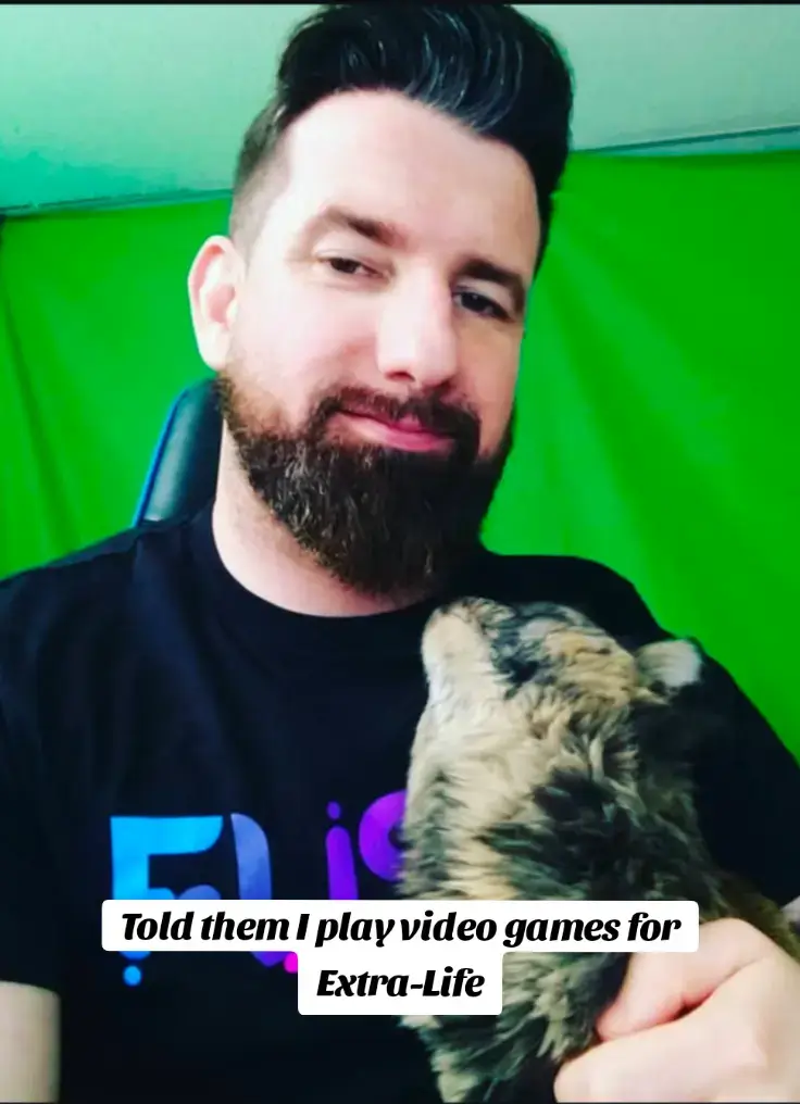 #holyfknairball playing games for @Extra Life is never a waste of time.  #holyairball #trend #ExtraLife #mainegang #gaming 