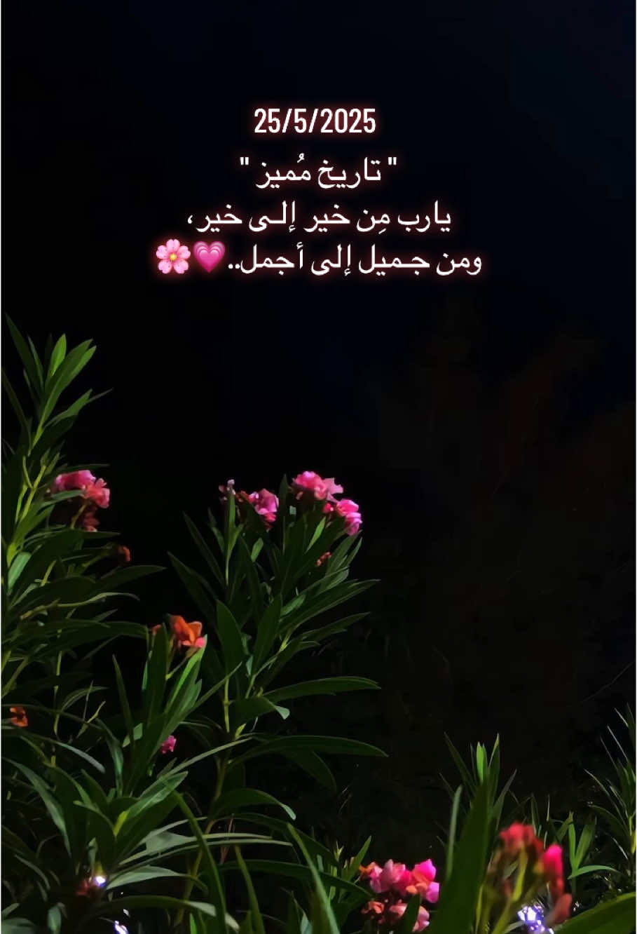 تاريخ مميز 25/5/2025 💗🌸 #اللهم_امين #تاريخ_مميز #ستوريات 