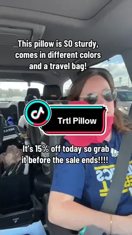Recently got this and it’s quickly become my new favorite travel pillow for my car!! #tiktokshopmemorialday #travel #travelpillow #pillow #traveltok #neckpillow 