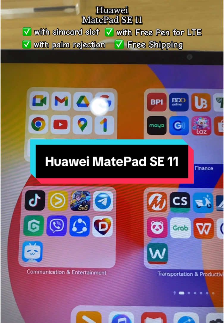 Huawei MatePad SE 11 #huawei #huaweimatepad #tablet #fyp #tiktok 