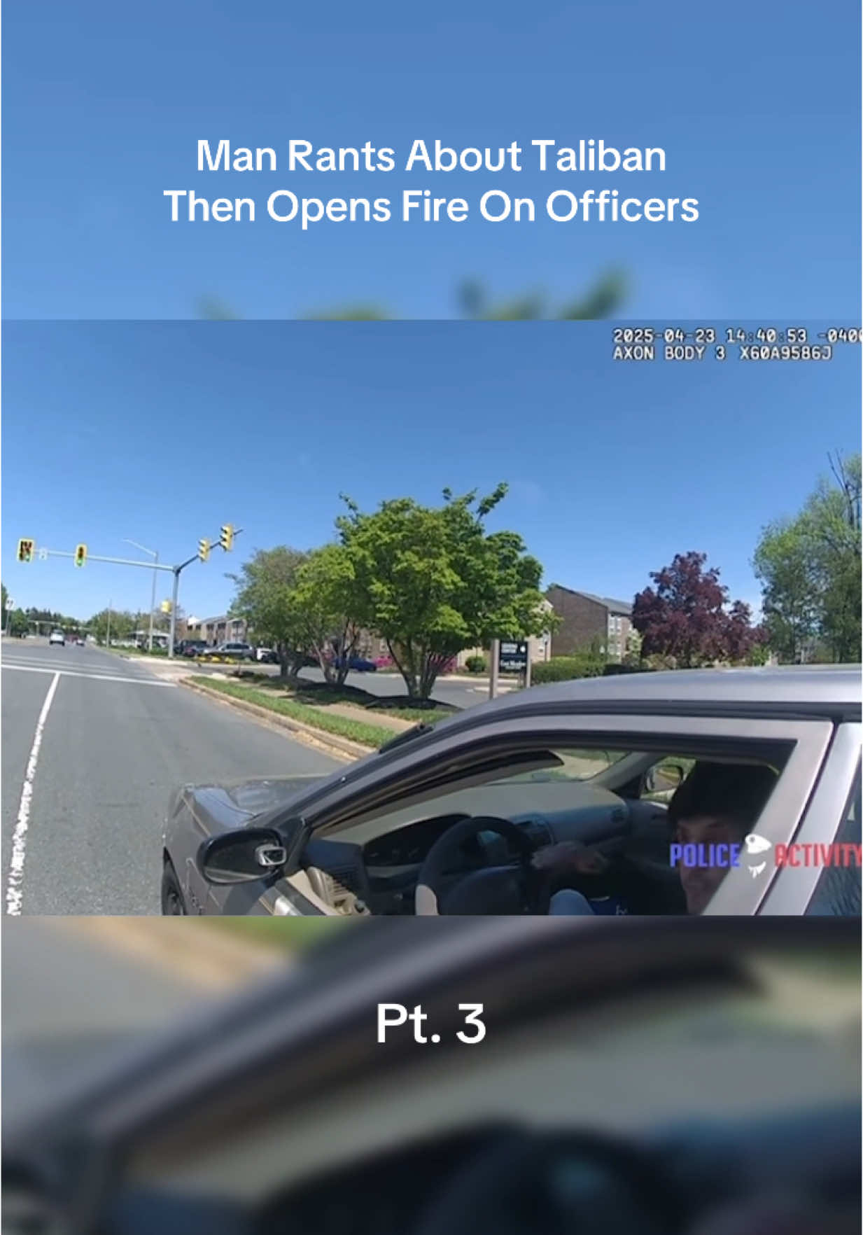 Replying to @Paul Alvarez Man Rants About Taliban Then Opens Fire On Officers Pt. 3  Credit: PoliceActivity on YouTube #fyp #police #usa #america #officer 