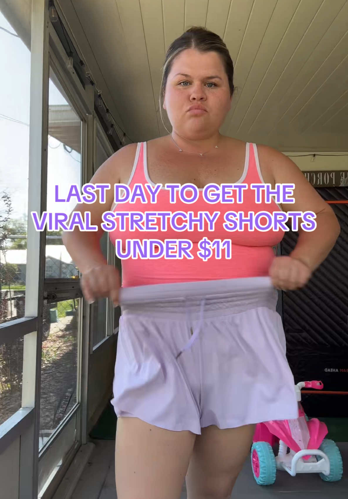 Super stretchy shorts for the summer! #stretchyshorts #summershorts #highwaistshorts #TikTokShopMemorialDay 