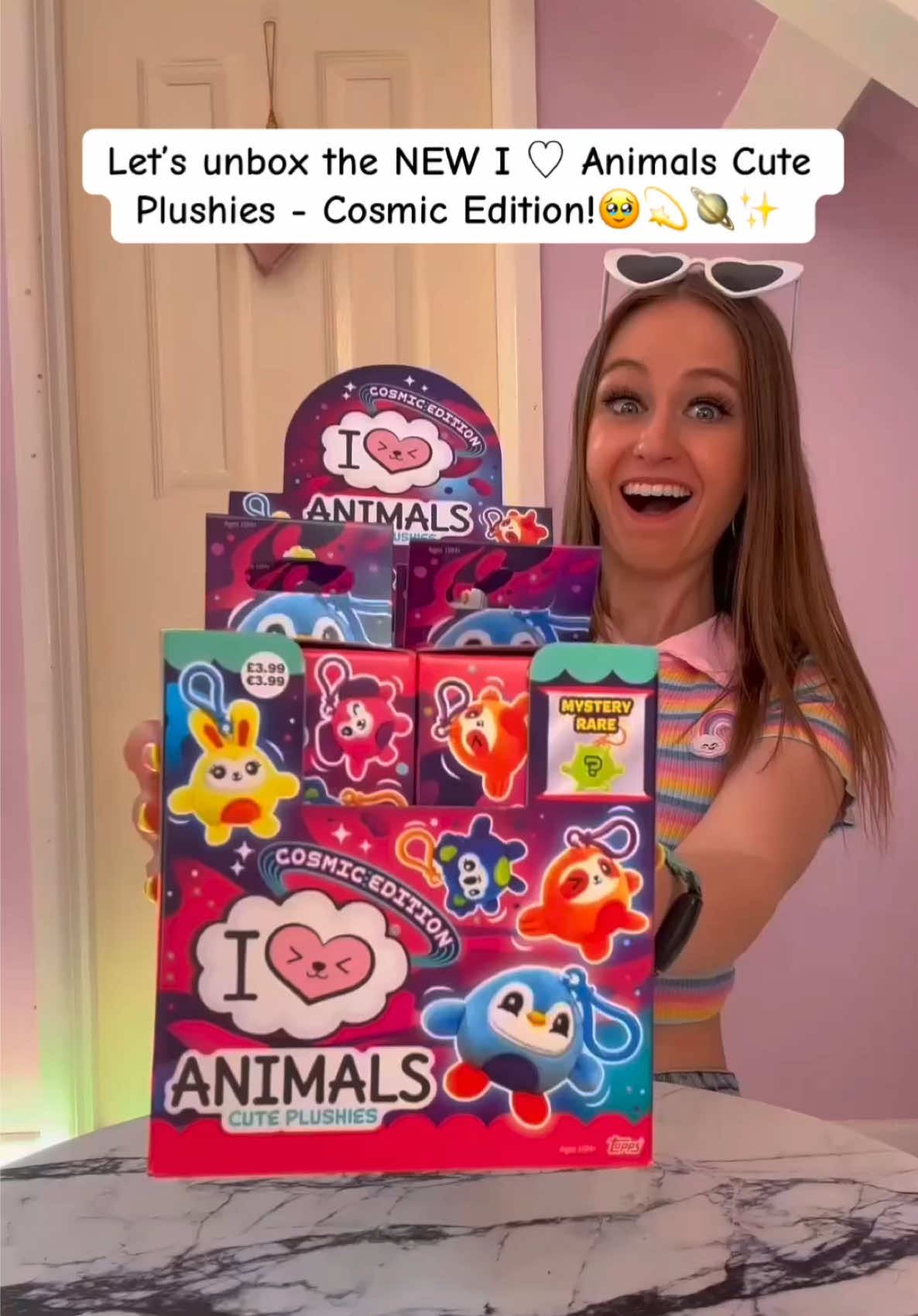 #AD (AMSR) Let’s unbox the NEW I ♡ Animals Cute Plushies – Cosmic Edition!😍💫🪐✨ EXCITING NEWS!! I’ll be attending the I ♡ Animals LAUNCH PARTY at the Booghe Toy Store in Birmingham on June 14th 2025, 2pm - 6pm!🥳✨Registration for the event is NOW OPEN!! For more info click the link in my BIO!!👆🏻🩷 #asmr #foryou 