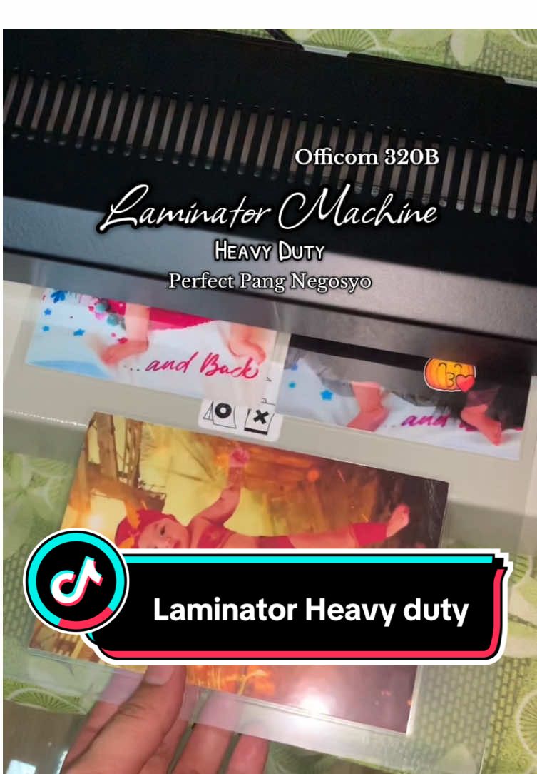 Officom 320B Laminator heavy duty perfect pang Negosyo. #laminator #pangnegosyo 