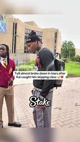 Tylil almost broke down in tears after Kai caught him skipping class #kaicenat #tylilshow #streameruniversity 