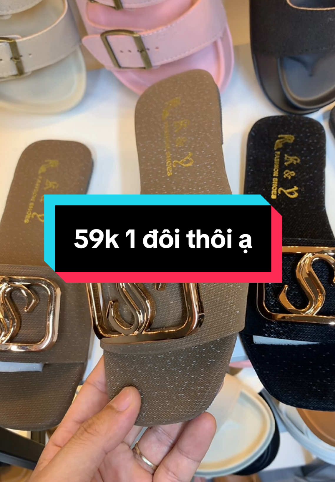 Dép lê hình chữ S thời trang sang chảnh #thien #giaydep #thiengiaydep #review #deplenu #depnu #depdebet 