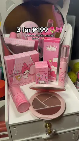 make up bundle🫶 #giftideas #studentlife #kikay #focallurebeauty #sanrio #mymelodynkuromi #makeupbundle 