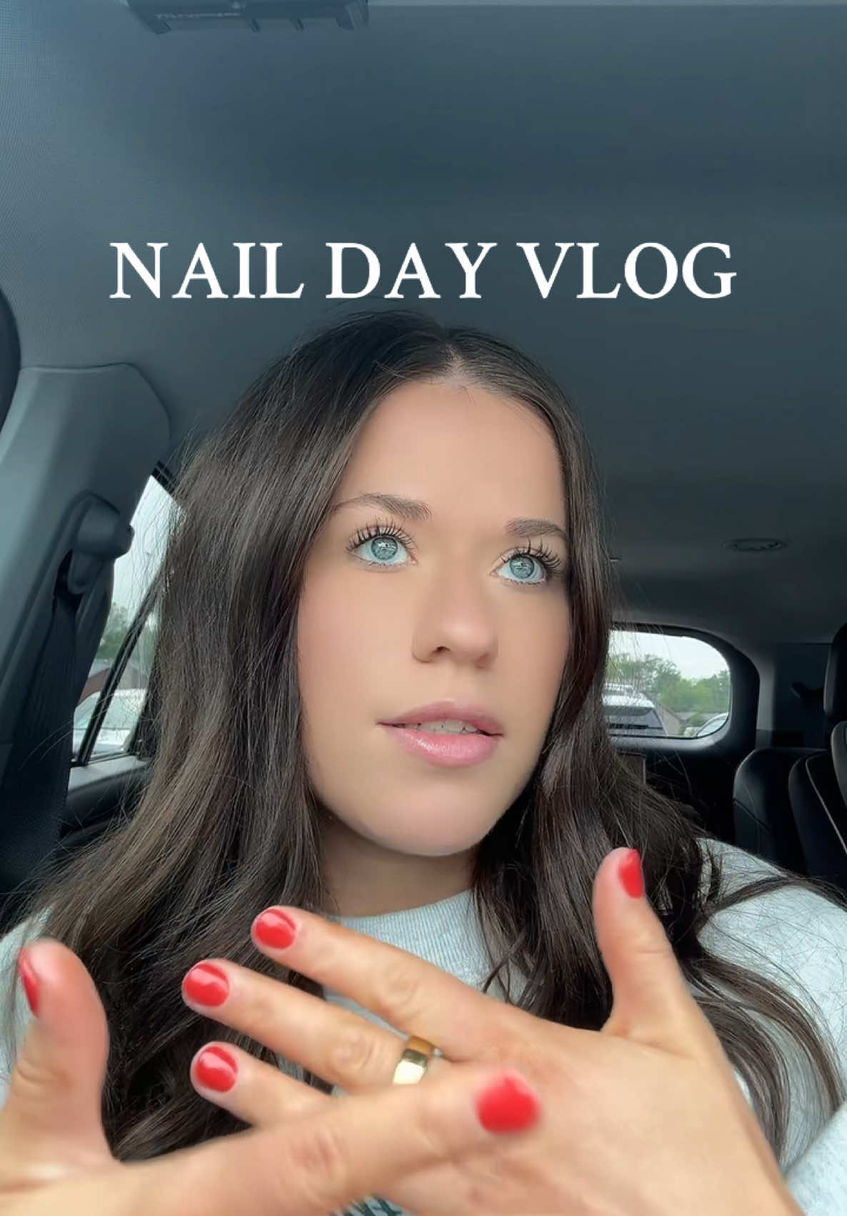 short lil nail vlog ❌🍒❤️‍🔥 #nails #nailvlog #rednails #illinois #nails #starbucks #coffee #Summer #saturday #saturdayvlog @Starbucks @121 Coffee Run