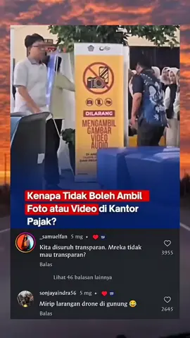 tidak boleh memoto atau memvideo di kantor pajak #pajak #pajakindonesia #bayarpajak #masukberanda 
