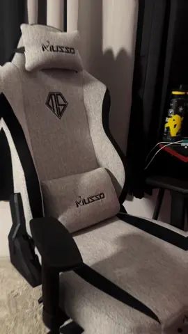 MUSSO 199A  Navigator Series XL, Fabric Gaming Chair🕹️#fyppppppppppppppppppppppp #CapCut #gamer #aesthetic 