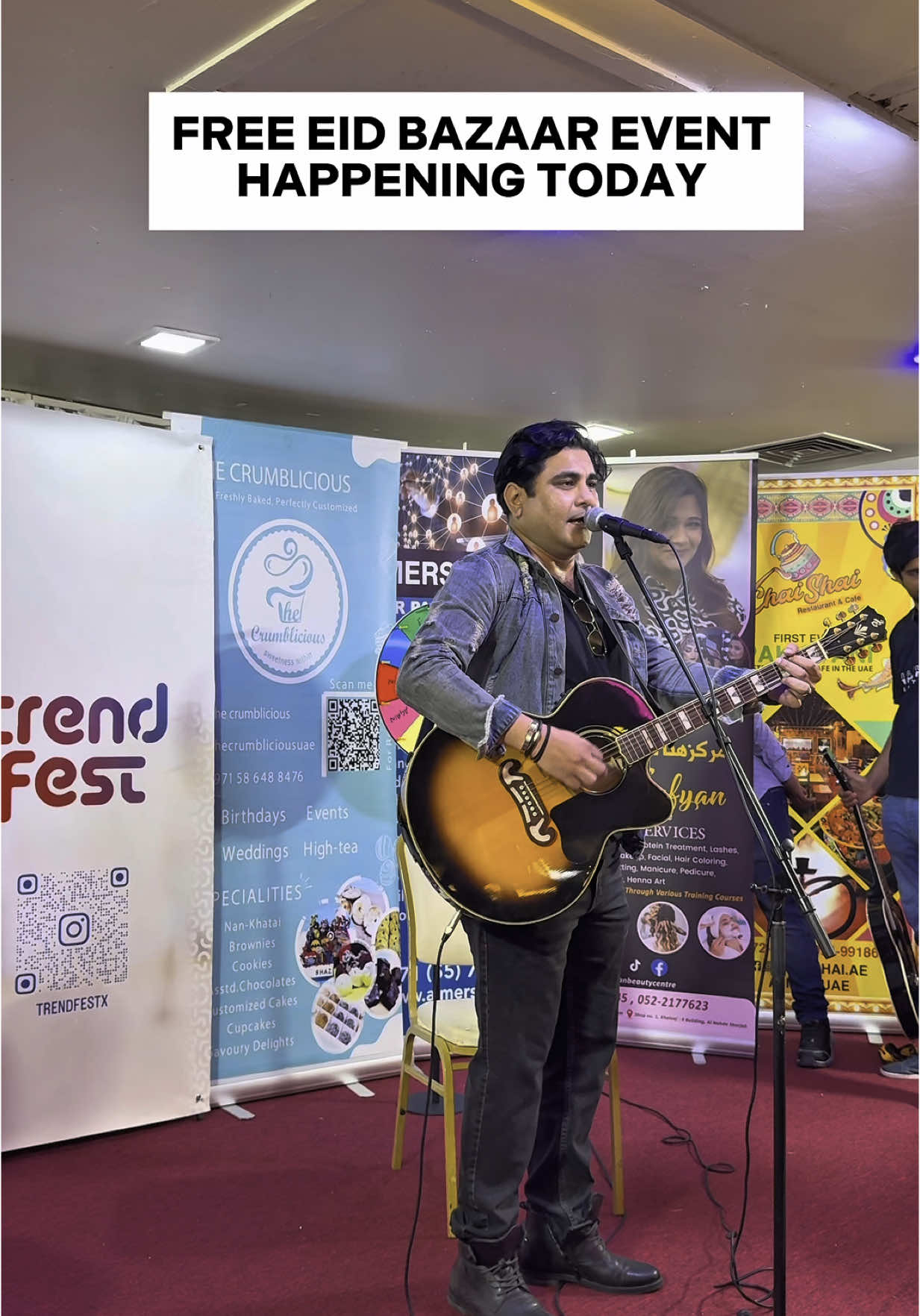 Free Eid Bazaar Event Happening  Today @trendfestx  📍Crown Palace Ajman , Until 10 pm Enjoy Live Music , Eid Shopping, Food , Exciting Prices #eidshopping#eidfestival #eidbazaar #eid#shopping#livemusic#foodfestival#trending#foryoupage#viralvideo#ajman#offer #tiktokviral 