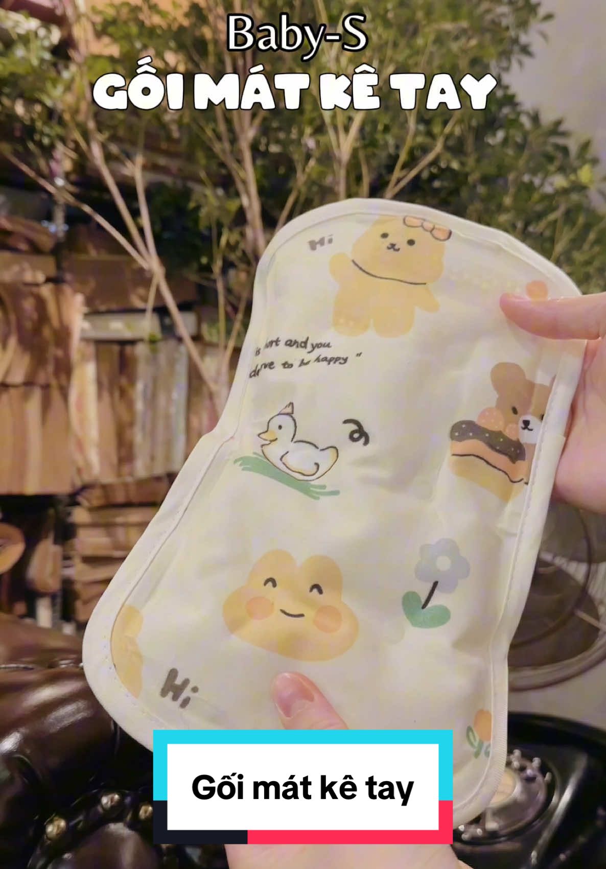 Mom nào bế bé hay đổ mồ hôi thì tham khảo ngay em này nha 👶🏻👶🏻🌬️#goi #goimat #goimatketay #goichobe #embe