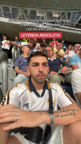 Lucas Vázquez se despide del Bernabéu 😢 #deportesentiktok #tiktokfootballacademy #lucasvazquez 