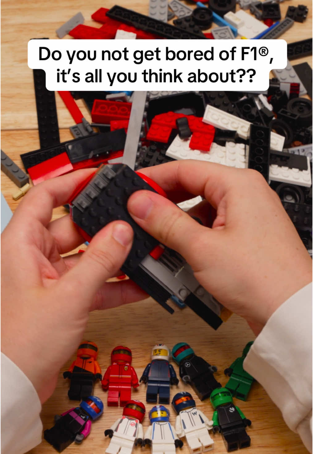 Who else has the 🔥passion🔥? #LEGO #F1 #LEGOF1 #BuildTheThrill