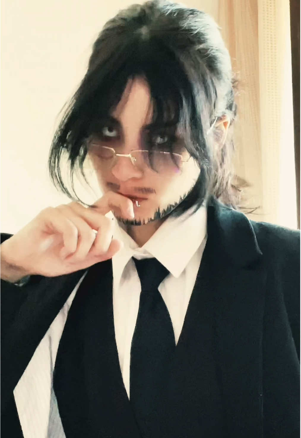 I always wanted someone to cosplay my fanarts…so I did it myself #aizawa #aizawacosplay #aizawashota #shotaaizawa #eraserhead #bnha #mha #myheroacademia #bokunohero #bokunoheroacademia 