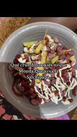Nada de eso solo Salchipapa🤤#salchipapa #paratiiiiiiiiiiii #greenscreen #viralvideo 