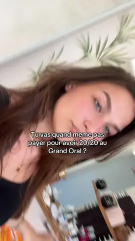 Sorry je préfère me concentrer sur les autres matières. Merci Makers💙 #bac #bac2025 #lycee #baccalauréat #grandoral 