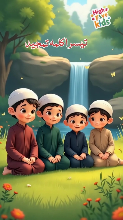 3rd kalma #viral #trending #childrenlearning #islam #highfivekids #3rdkalma 