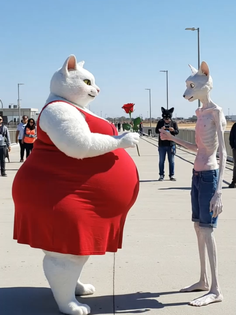 “Fat Cat Got Dumped — Now She’s the Hottest Cat in Town! #fyp #unitedstates #usa_tiktok 