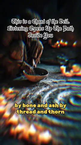 A chant to thin the veil. Listen through, that’s how the door opens. Save it for nights you feel them near. Share it to call your ancestors or spirit guides. #witchtok #spellsandhexes #magick #chant #ancestors 