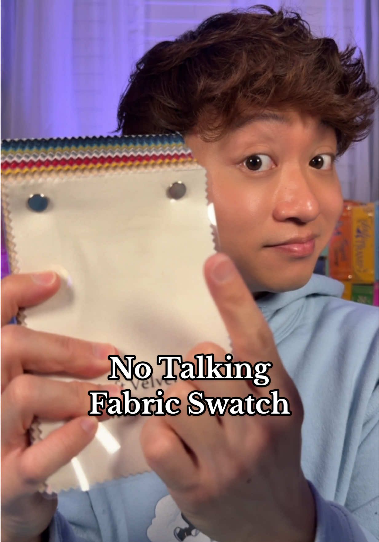 Plastic tapping, side ridge sounds, or fabric sound? #asmr #asmrvideo #asmrsounds 