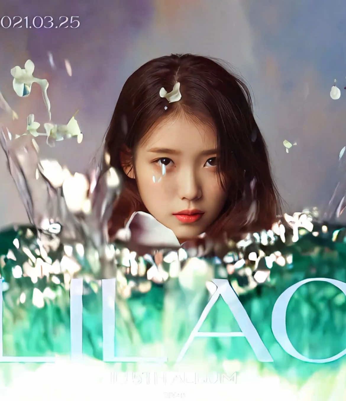 IU X AI Mermaid Filter💜 #IU #singer #mermaid #kpop #lilac #musicvideo #ocean #aifilter 