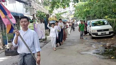 ကိုယ့်သားလေးရဲ့ ရှင်ပြုအလှူလှည့် 24.5.2025(Saturday)#fyp #tiktoksatgevoiceon #thankyoumyanmar #tiktokmyanmar #wesite #foryou #foryoupage #ကိုယ့်သားလေးရှင်ပြုအလှူ #ရှင်ပြု 