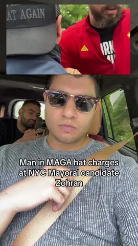 Nobody was hurt, luckily. #zohranmamdani #nyc #maga #cuomo 