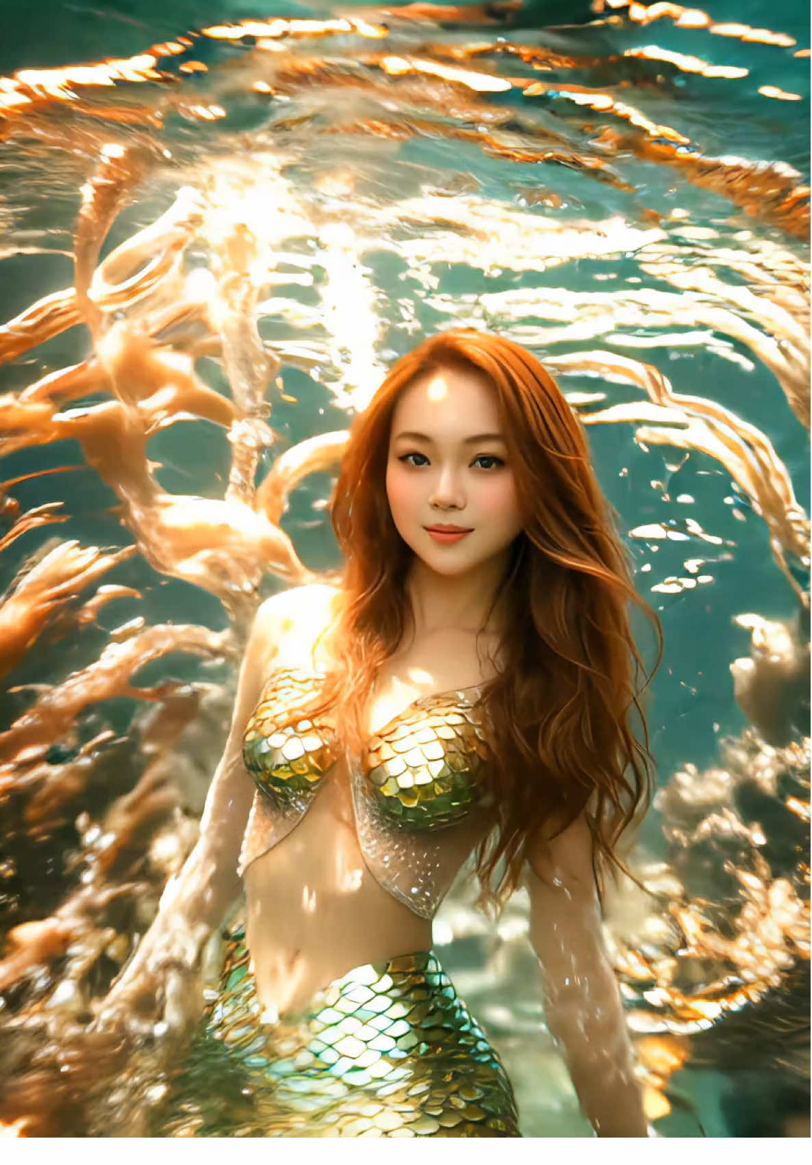 Cũng cũng ha =)) #viral #mermaid #trending #xuhuongtiktok #AI #filter 
