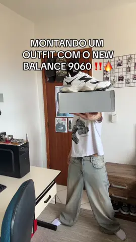 montando um outfit com o new balance 9060‼️ cupom TIRED10 pra quem quiser 10% off na @Sentaro Brasil  #fashiontiktok #fashion #outfit #outfitinspo #sentaro #newbalance9060 #tenis #fyp #foryoupage 