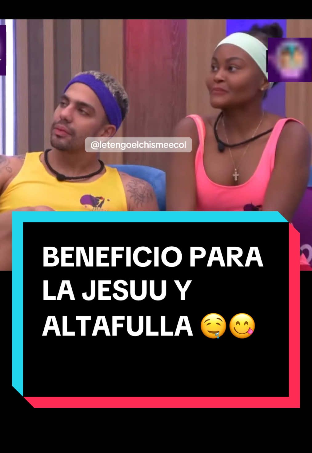 BENEFICIO PARA LA JESUU Y ALTAFULLA 🤤😋 #lacasadelosfamososcol #colombia #lacasadelosfamosos #lcdlf #lacasadelosfamososcol2 #viralditiktok #famosos #lcdlfcolombia🇨🇴 #tiktokviral #lcdlfcolombia #altafulla #lajesuu #chisme 